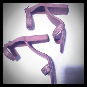 Blocked heeled Sandals